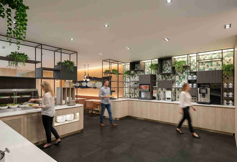 Plaza Premium Lounge – Istanbul Sabiha Gökçen Airport (SAW), Domestic Terminal – dining room