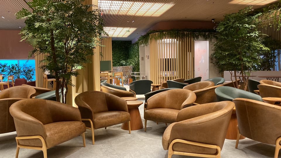 Visa Infinite Lounge – São Paulo Guarulhos Airport (GRU) – lounge interior