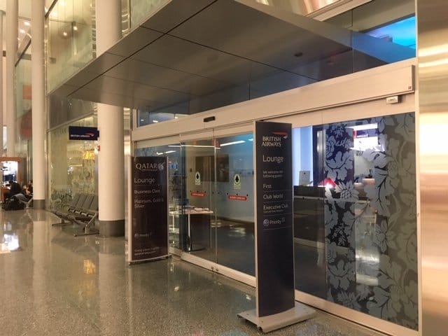 British Airways Lounge – Philadelphia Airport (PHL), Concourse A