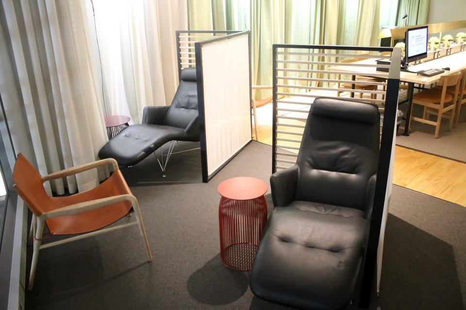SAS Gold Lounge – Oslo Airport (OSL) – seating area