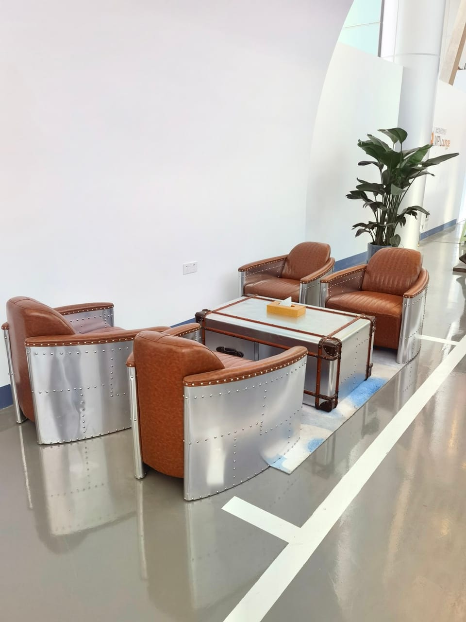 First Class Lounge – Tangshan City Airport (TVS), Main Terminal – seating area
