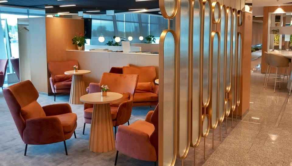 Fantazja Executive Lounge – Warsaw Chopin Airport (WAW), Terminal A – seating area