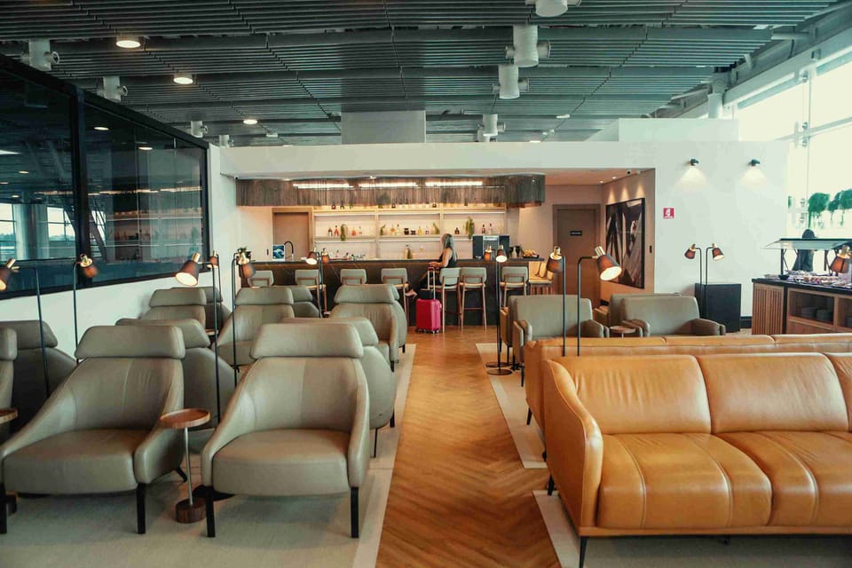 The Pier – São Paulo Guarulhos Airport (GRU), Terminal 3 – seating area