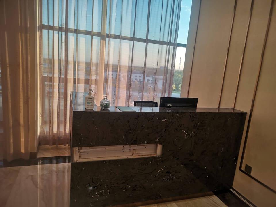 First Class Lounge – Tacheng area Airport (TCG), Main Terminal – reception and entrance