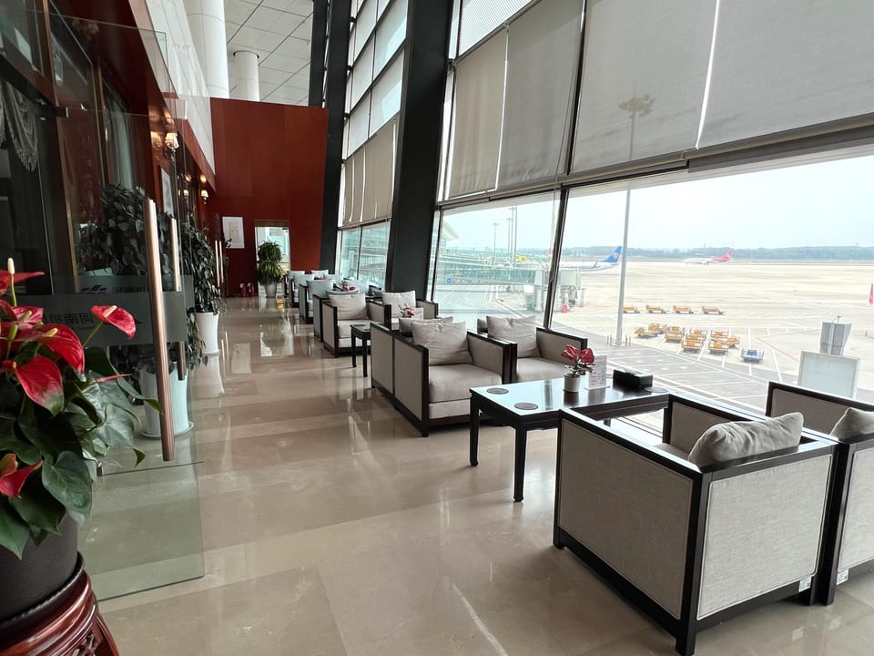 International First Class Lounge – Zhengzhou Airport (CGO), Terminal 2 – seating area