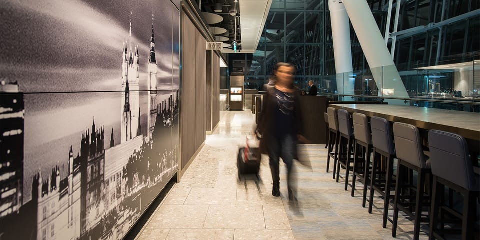 Plaza Premium Lounge (Terminal 5) – Heathrow Airport (LHR), Terminal 5 – lounge interior