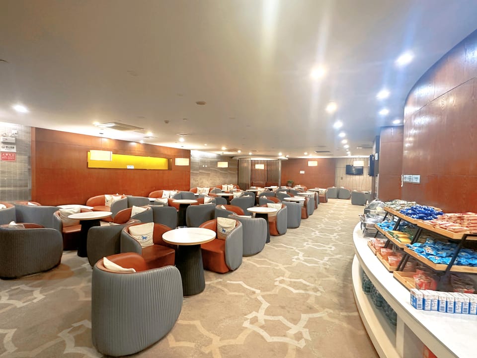 First Class Lounge – Changzhou Airport (CZX), Main Terminal – seating area