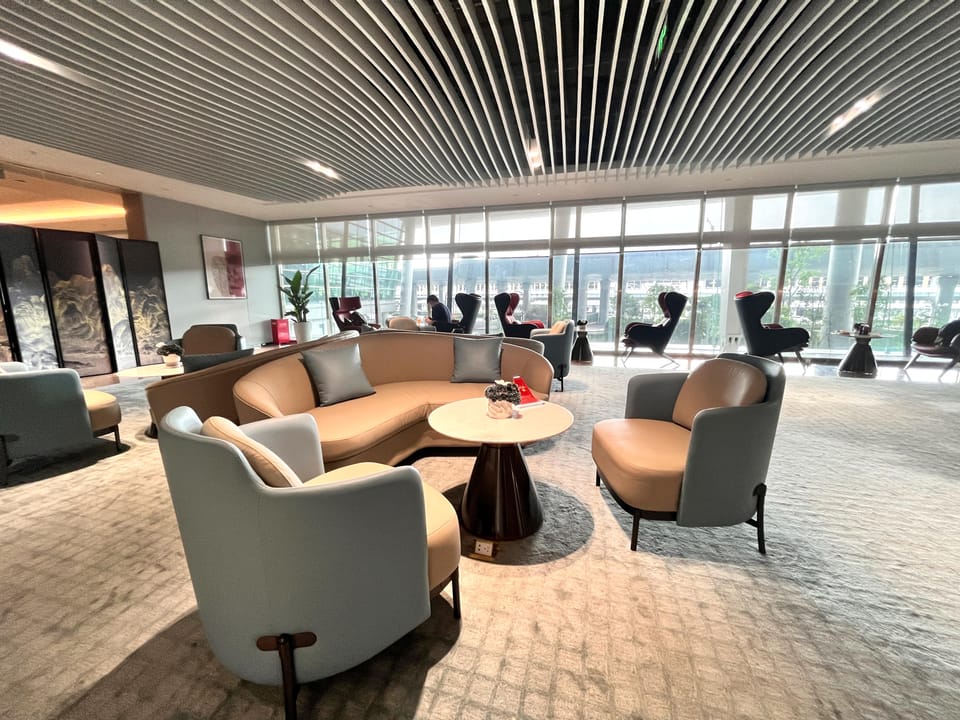 Si Chuan Airline Lounge(T2 Domestic) – Chengdu Tianfu Airport (TFU), Terminal 2 – seating area